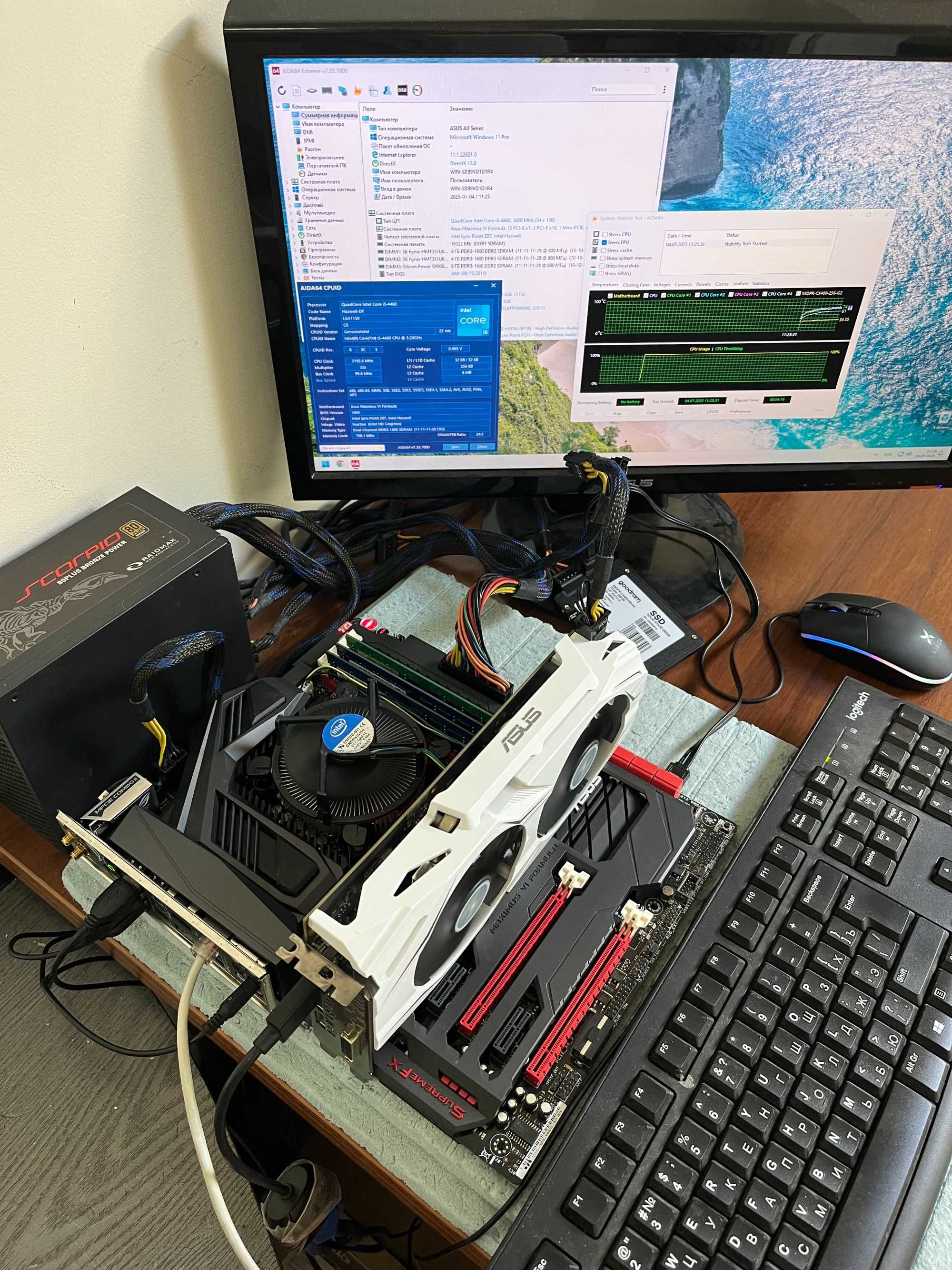 ТОП! Материнская плата ASUS MAXIMUS VI FORMULA s1150 DDR3 XEON Support