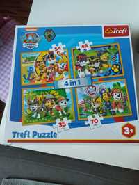 Puzzle Trefl 4w1 Psi patrol 3+