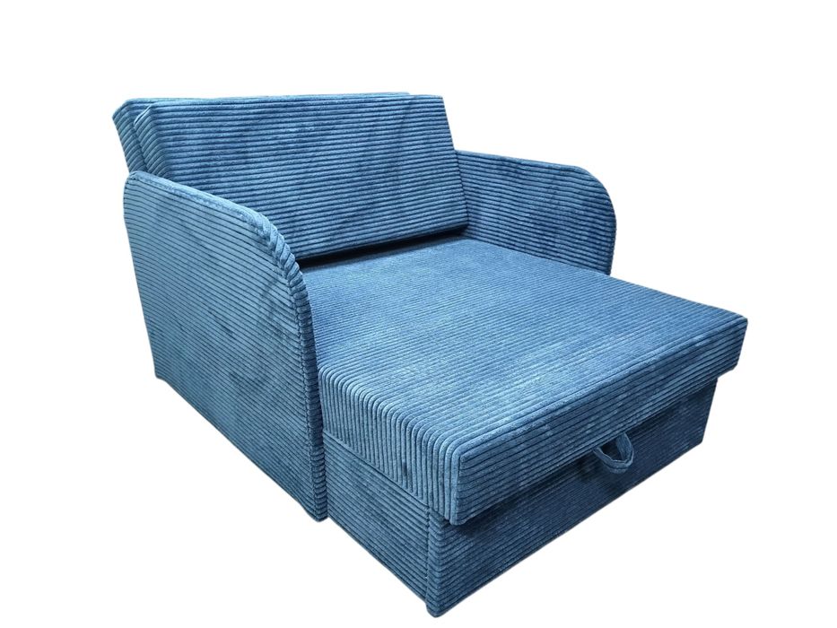 Sofa fotel rozkładany dla dzieci dwa boki