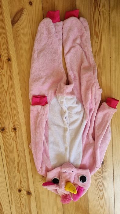 Piżama, kostium, strój, kigurumi jednorożec 98/110
