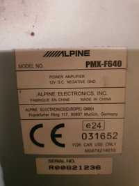 Amplificador Alpine PMX-F640