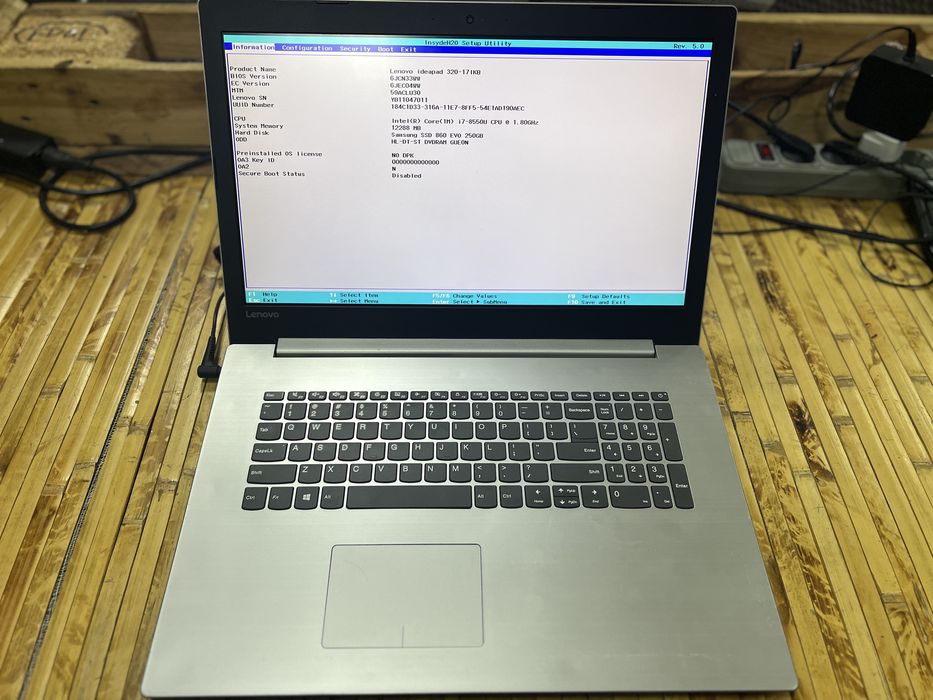 Ноутбук lenovo ideapad 3 320-17