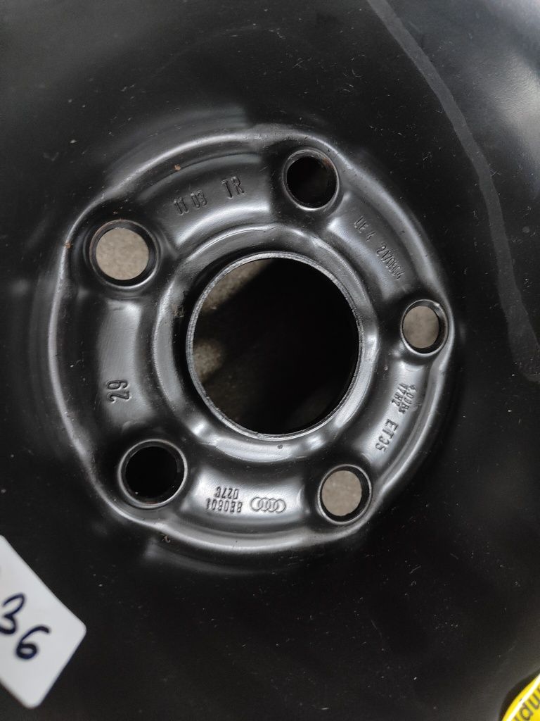 Koło Dojazdowe Dojazdówka 125/80 r17 5x112 ET35