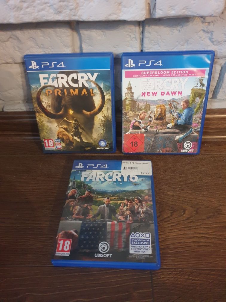 Ps4 PlayStation 4 Far Cry 5 Primal New Dawn