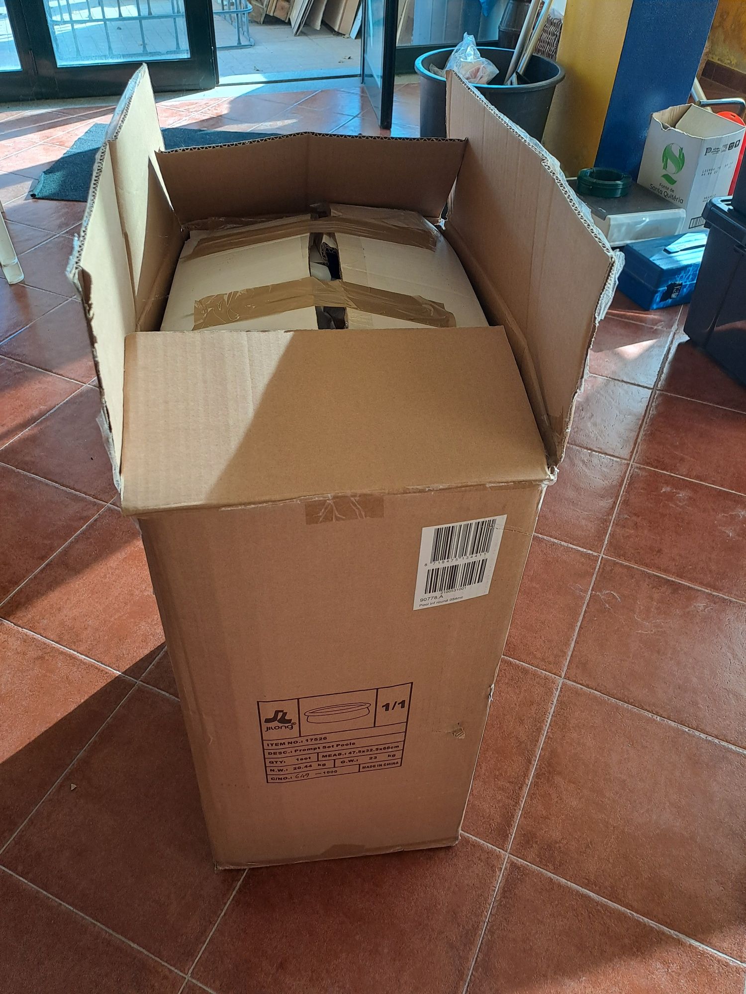 PISCINA NOVA - 4,5m x 1,22m