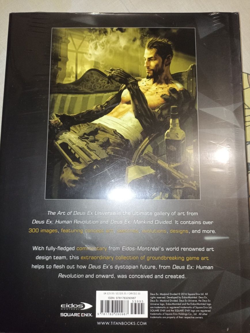 Артбук The Art of Deus Ex Universe