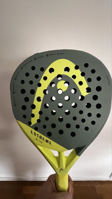 Raquete head extreme motion