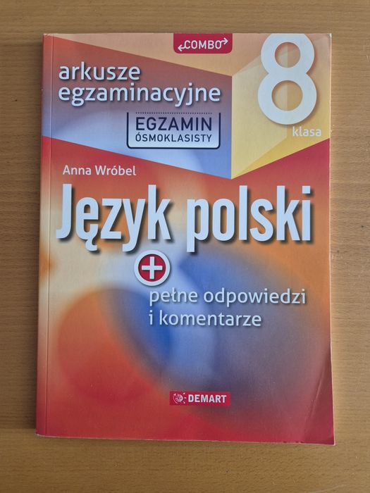 DEMART Egzamin ósmoklasisty polski ARKUSZE 2024