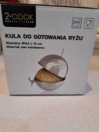 Kula do gotowania ryżu.Nowa