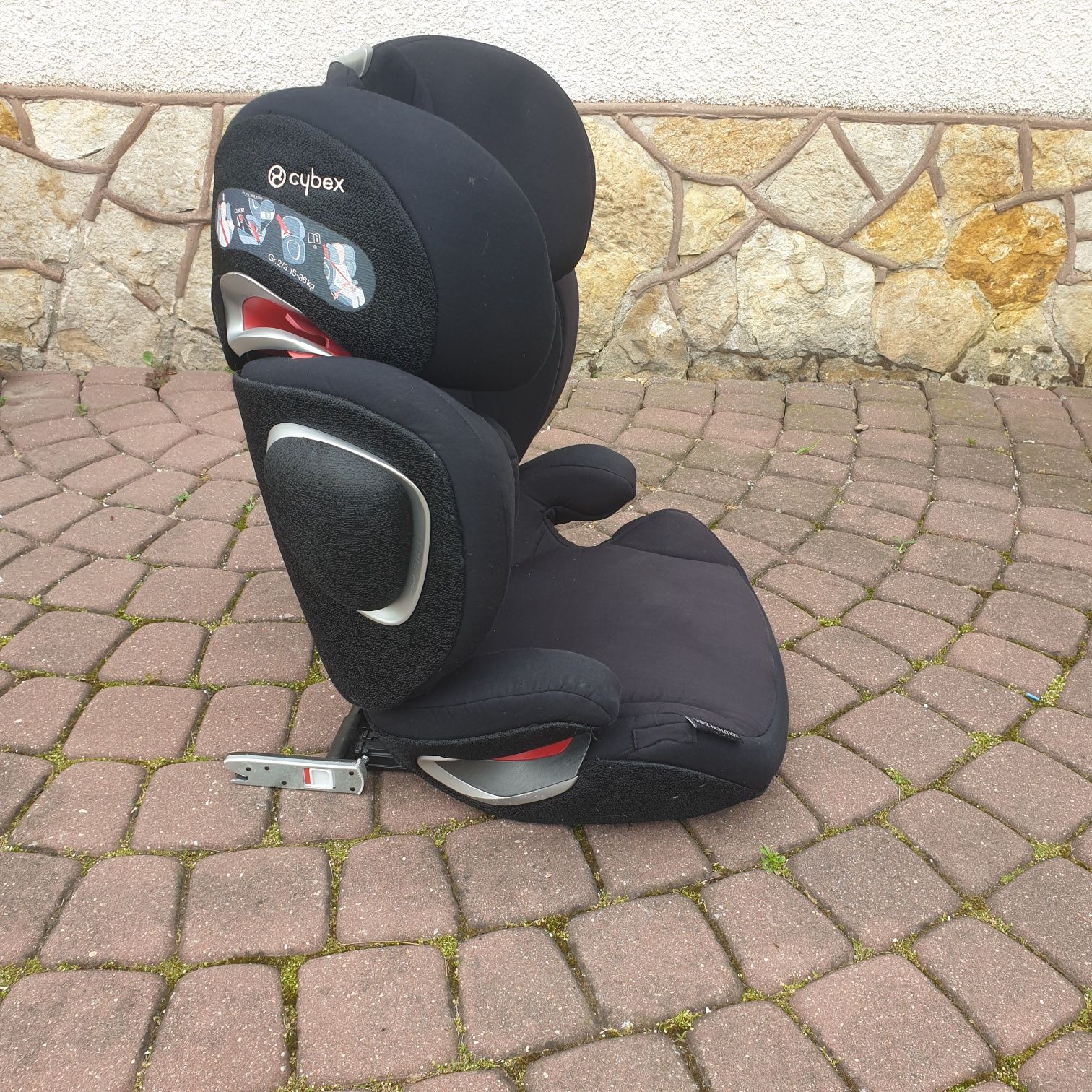 Cybex Solution Z-Fix Black Fotelik Samochodowy 15-36kg Isofix