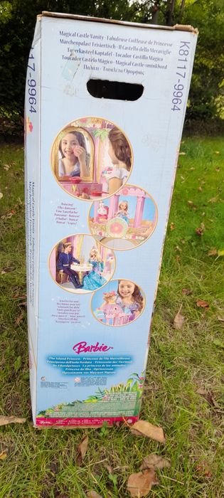 Barbie magiczny zamek księżniczka wyspy  toaletka nowe