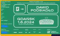 2 bilety Dawid Podsiadło 1.06 Gdańsk