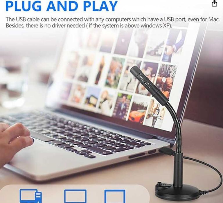Mikrofon USB Gamingowy
