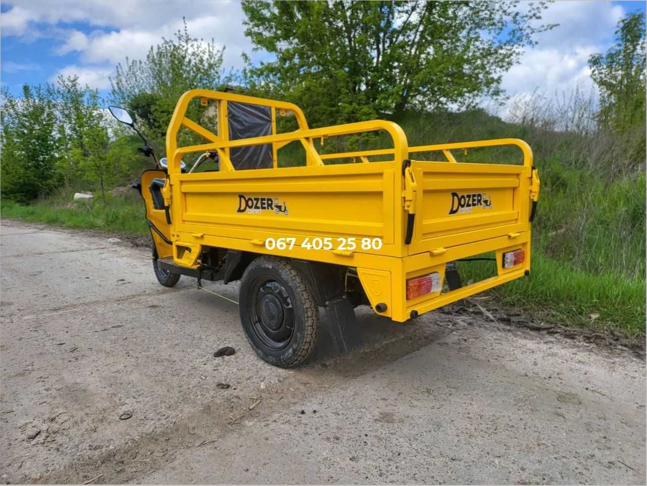 Триколісний ЕлектроТрицикл 1200 Вт DOZER - 2 Муравей Вантажний Дозер