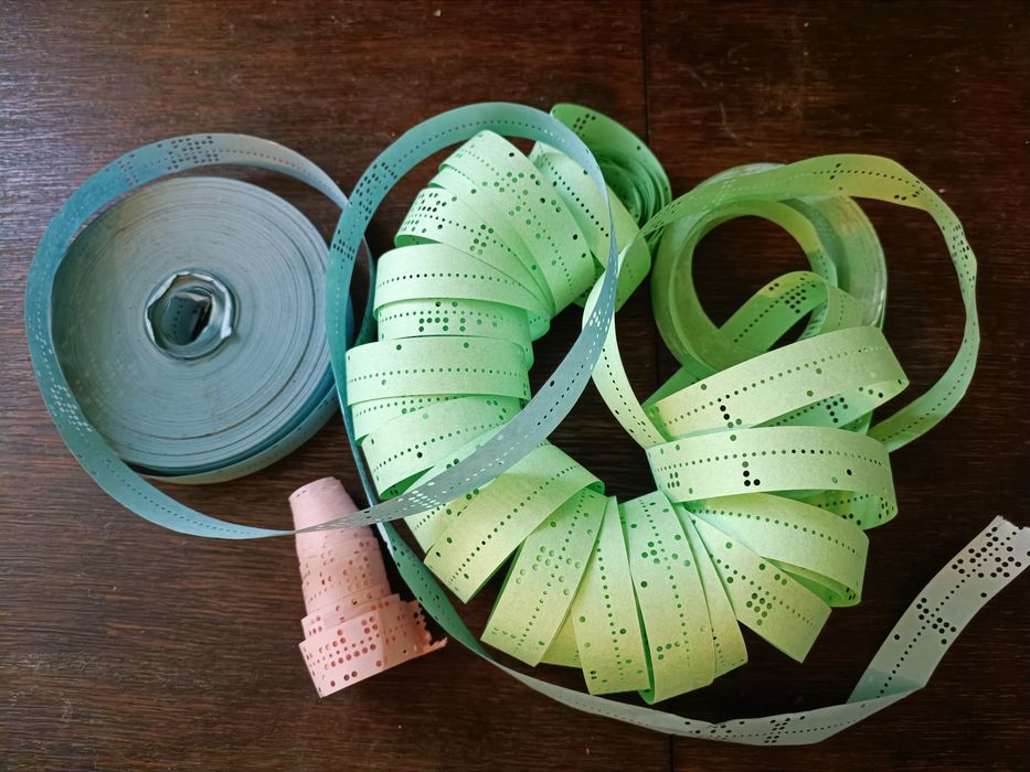 Antyk komputer odra tasiemki programowe