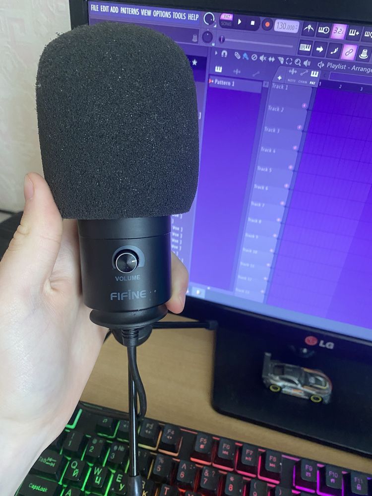 микрофон fifine k669 хороший для записи музыки и видео