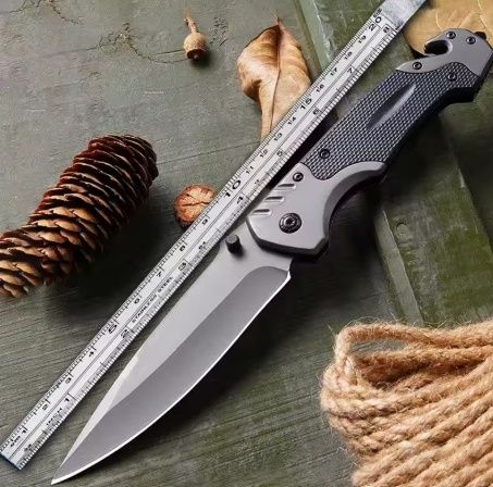 Nóż Turystyczny Ratunkowy SCYZORYK Składany Browning Survival Nóż 3w1