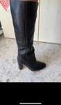 Botas em pele da Mango tamanho 39