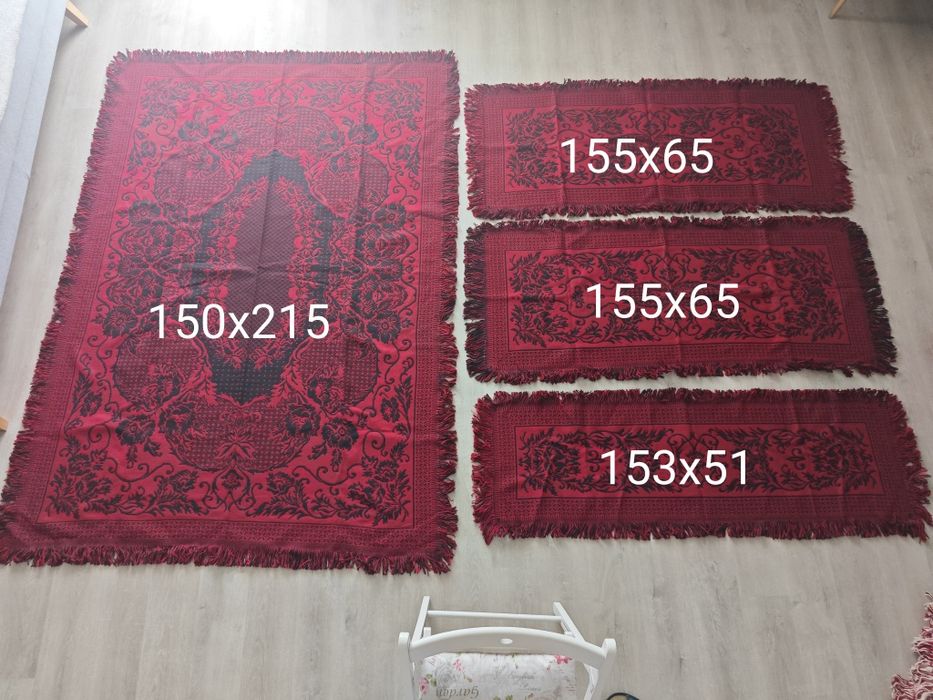 Komplet narzut wełnianych