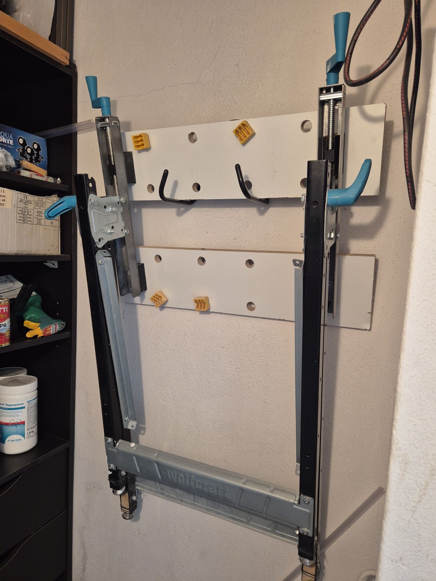 Bancada de fixação e de trabalho desdobrável Wolfcraft Master 650 Ergo