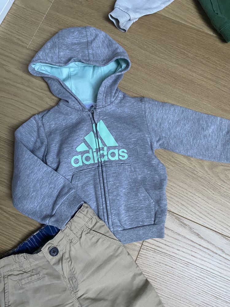 Bluza i spodnie r 74. Adidas i H&M