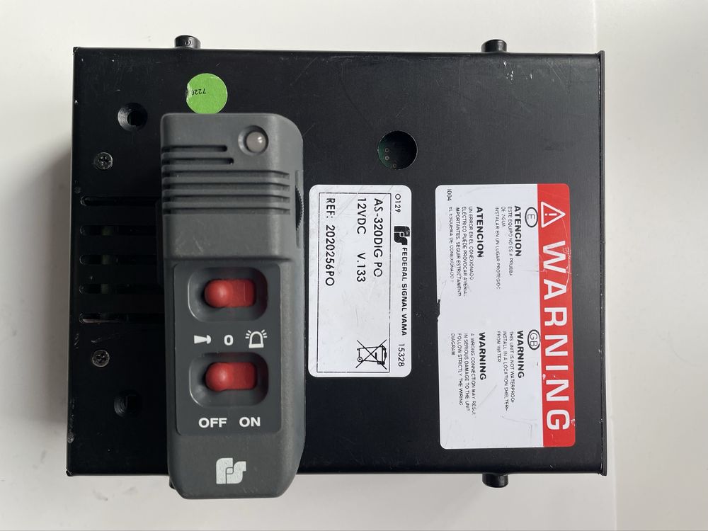 Federal Signal Vama AS-320 DIG PO