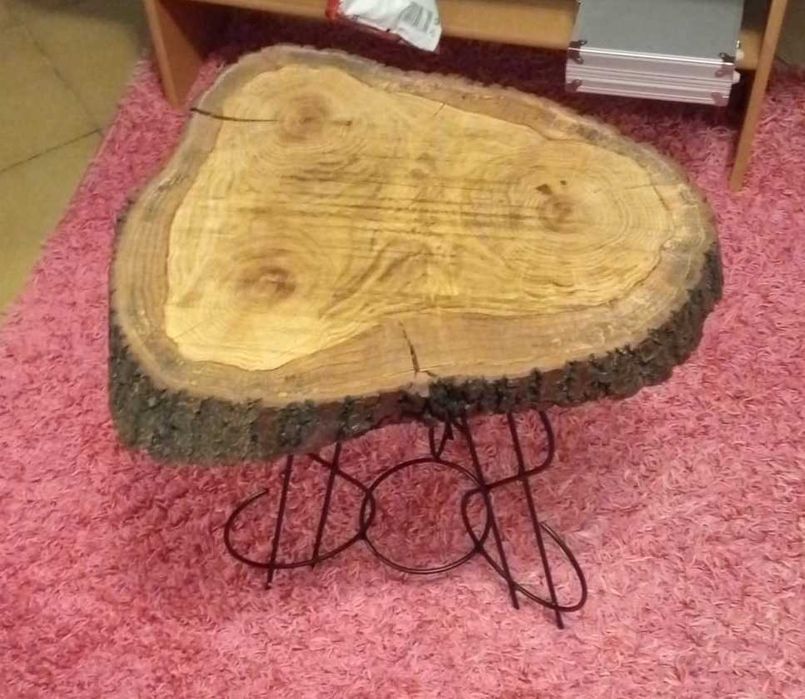 Stolik kawowy, dębowy