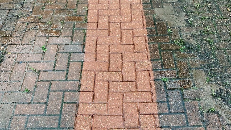 Mycie, czyszczenie kostki brukowej, dachów elewacji Gorąca Woda