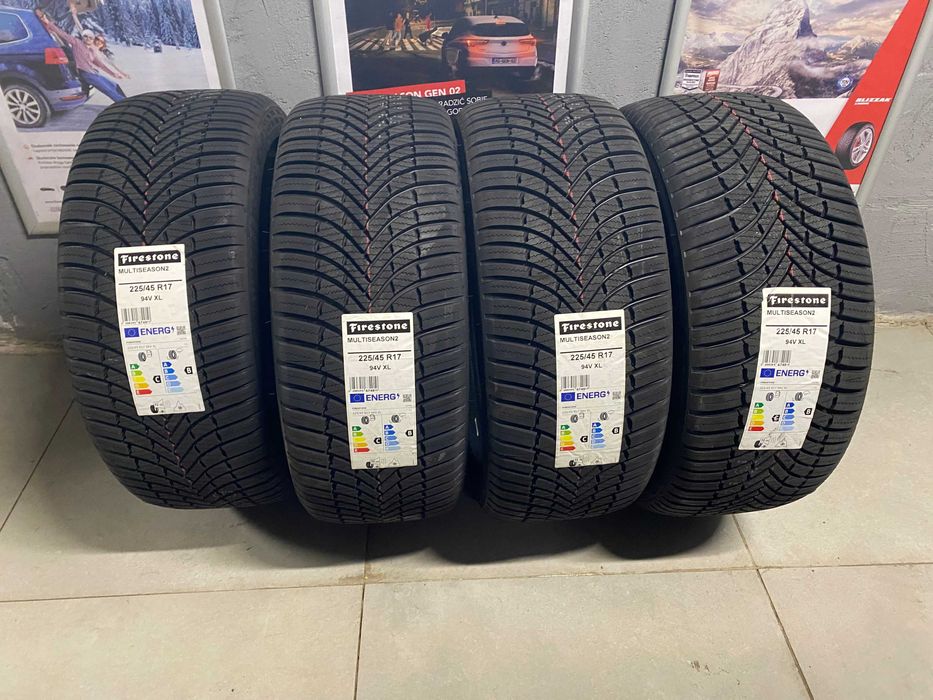 225/45R17 Firestone Multiseason 2 cztery nowe opony całoroczne 2025!!
