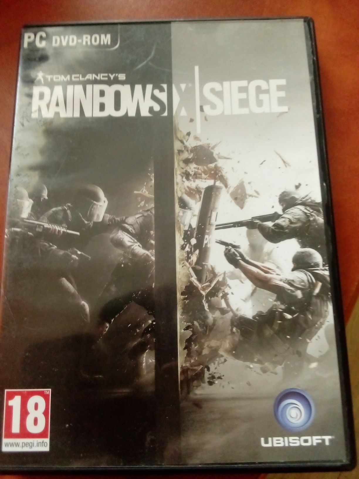 Gra Tom Clancy's Rainbowsix siege PC DVD -ROM disc 1,2,3