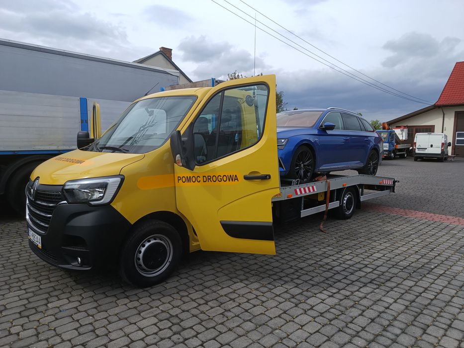 Wynajem Autolaweta / laweta / POMOC DROGOWA / BUSY Kat.B.