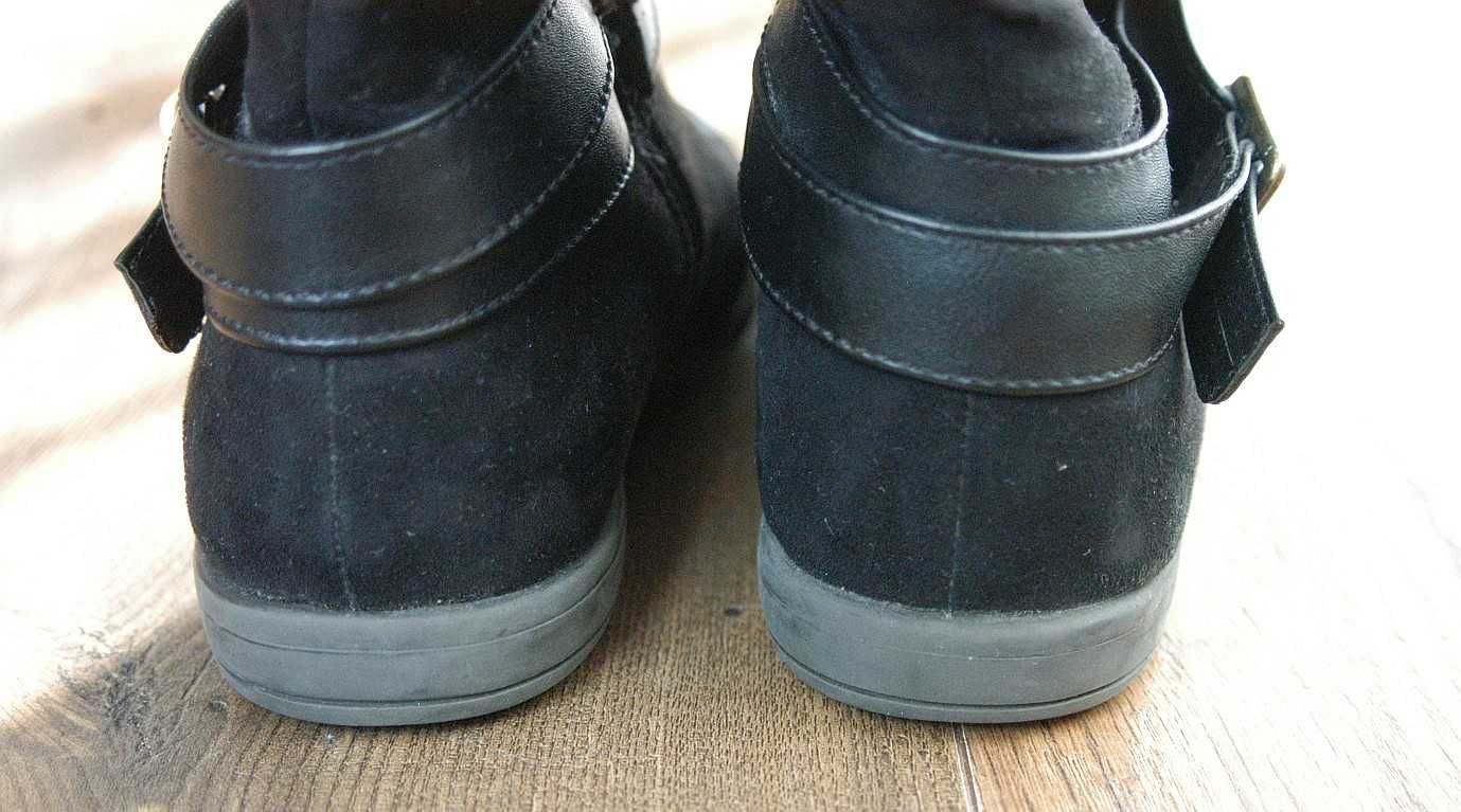 czarne botki damskie Graceland - rozmiar 36