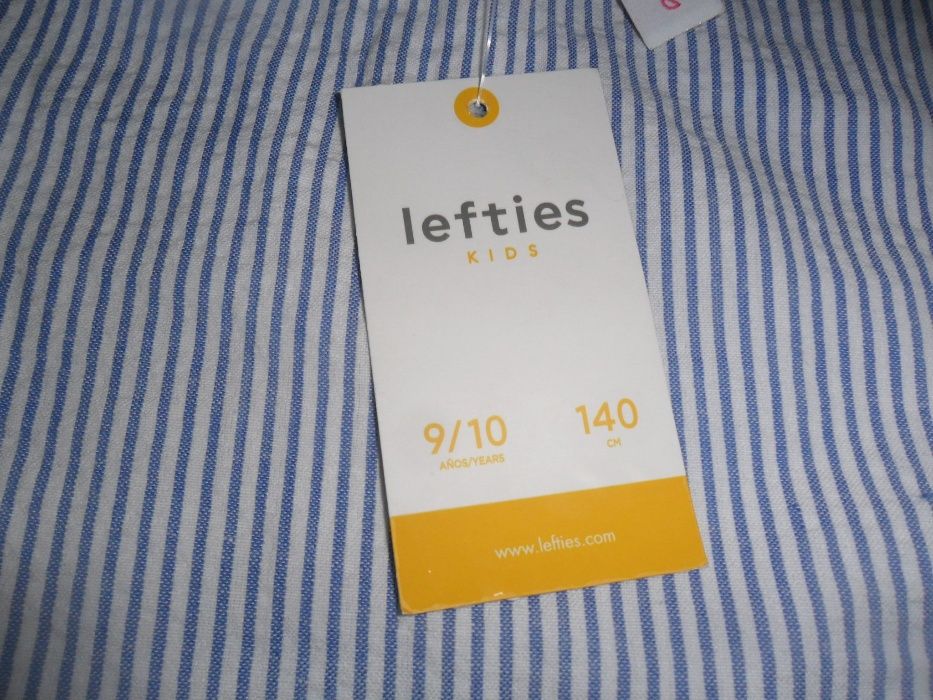 Túnica Lefties, nova, tam. 9/10 anos