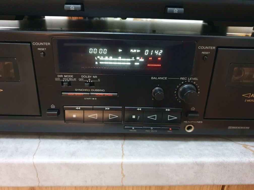 Magnetofon 2 kasetowy Sony tc-wr590