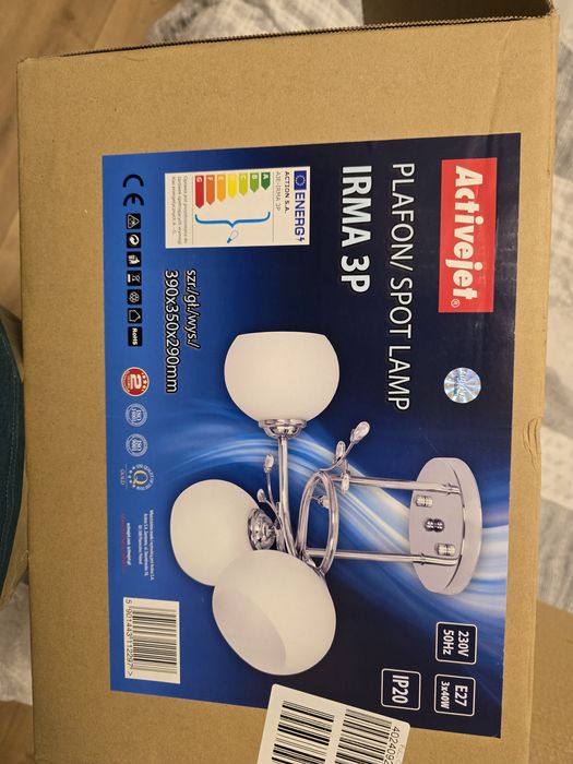 Lampa Irma 3P activejet