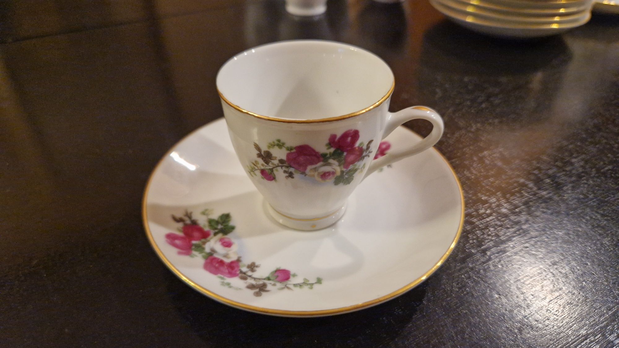 Chiny zestaw porcelanowy do kawy herbaty 12szt. Vintage
