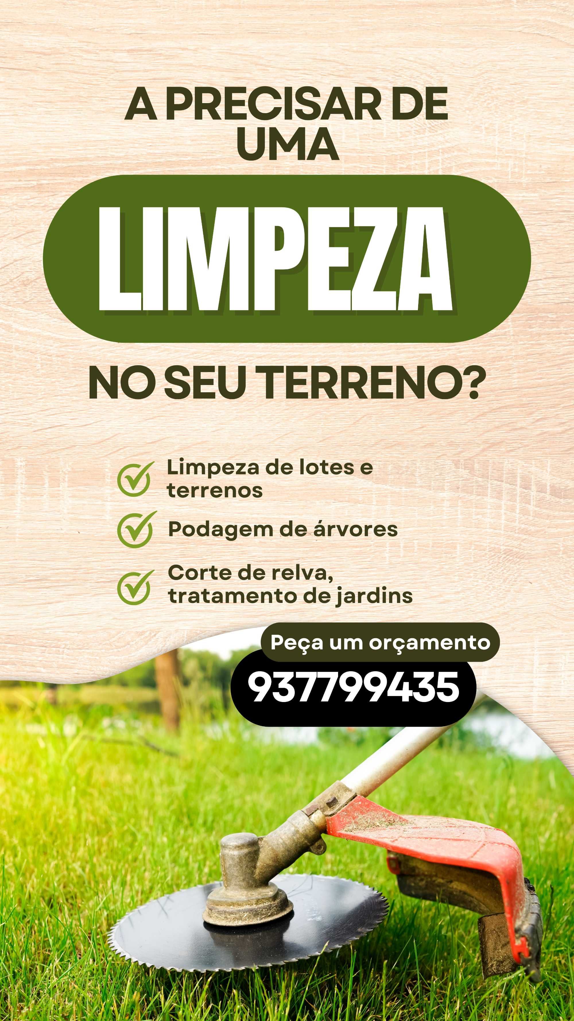 Precisa de limpar o seu terreno?