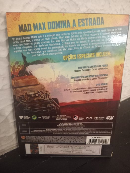Antologia Mad Max - 5 DVDs