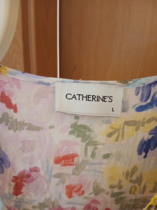 Vestido traçado Catherine's de verão tamanho L