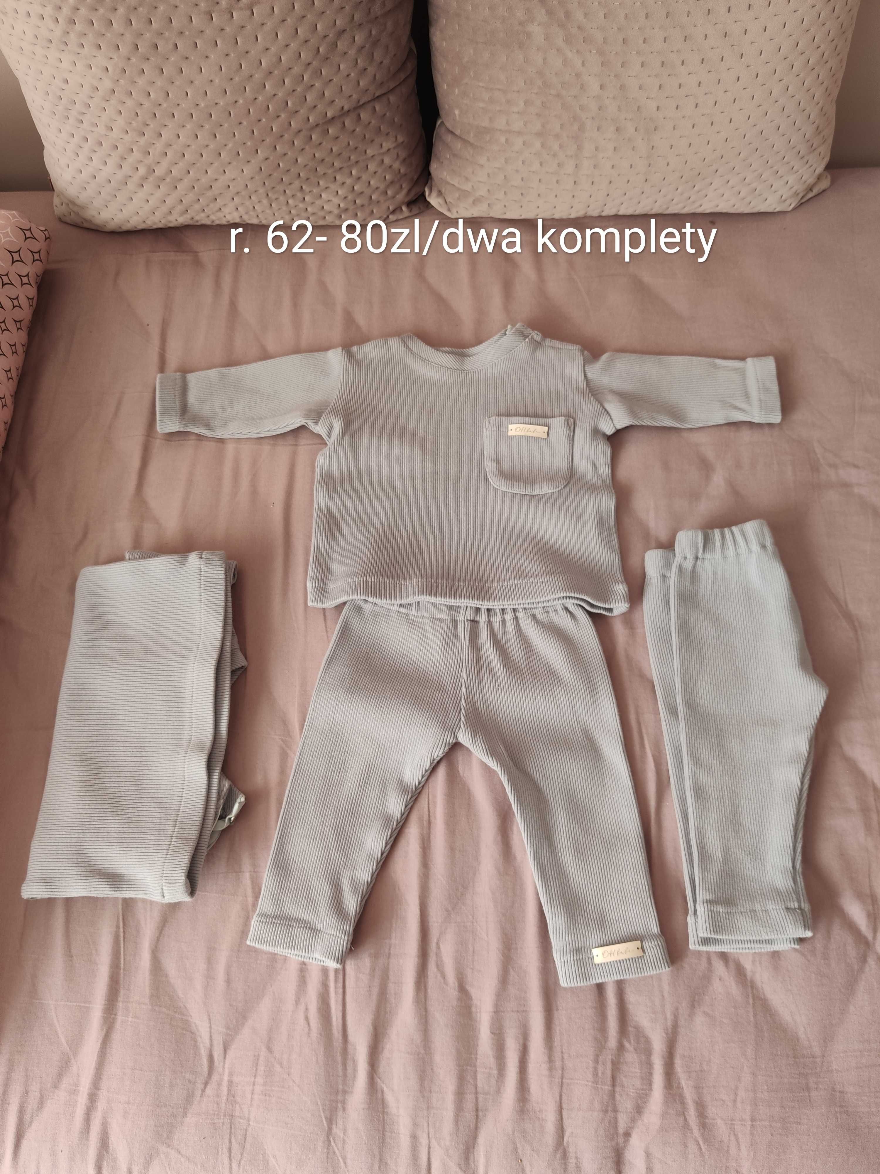 Dres z bawełny prążkowanej r. 62