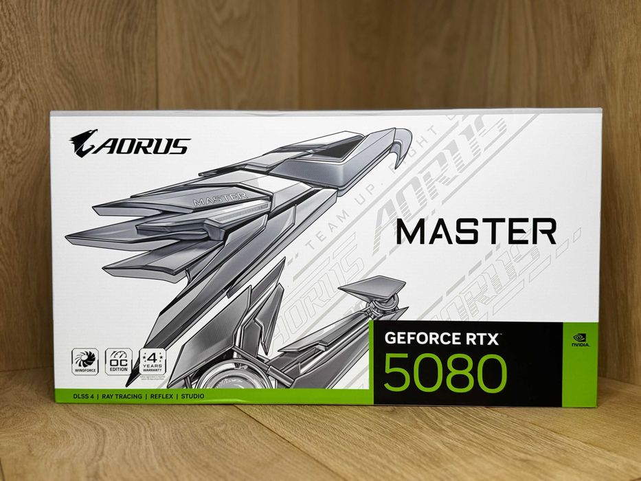 GIGABYTE AORUS GeForce RTX 5080 Master ICE 16G