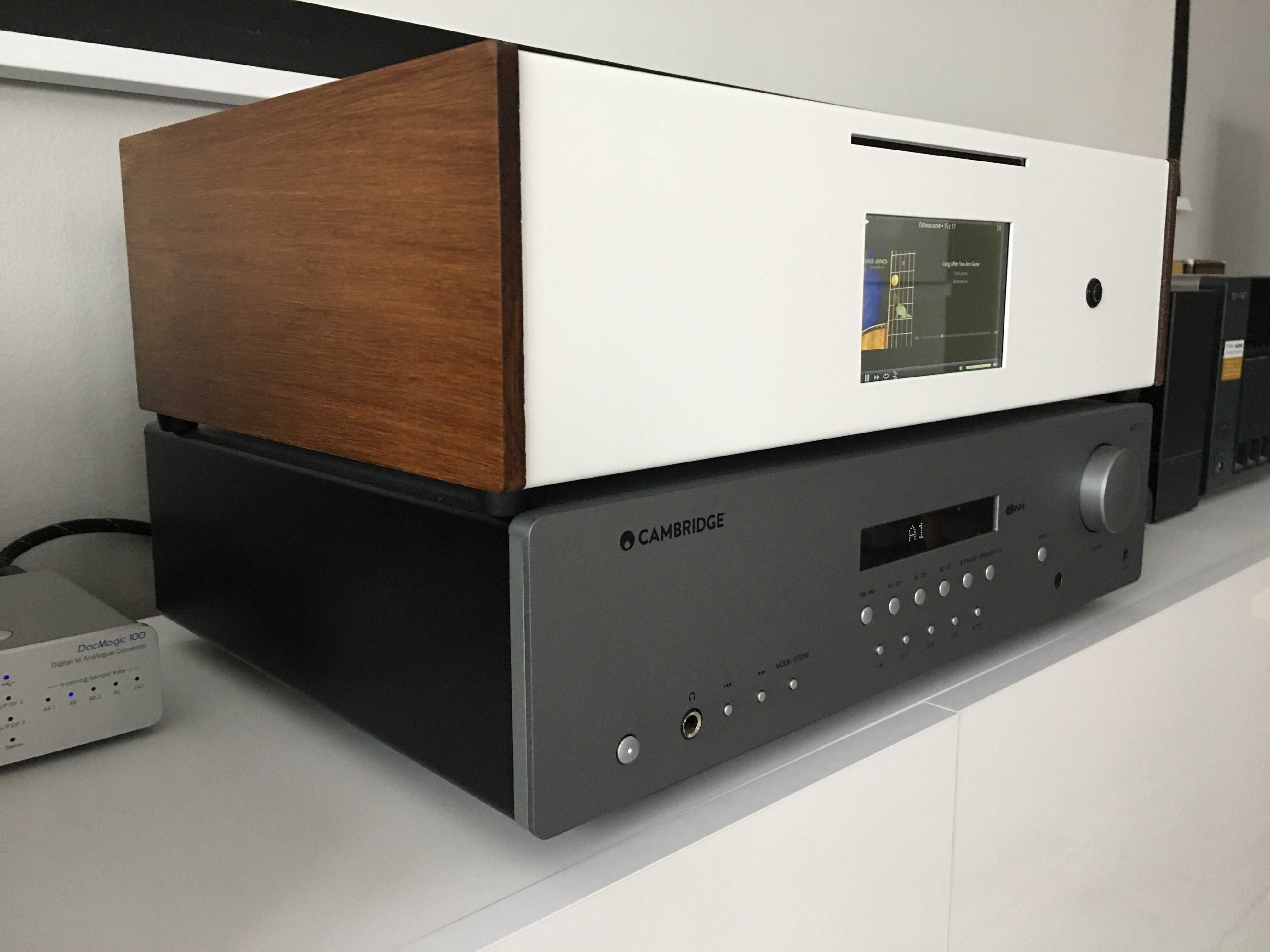 Transport plików Daphile + CD + HDD 2TB / 24 bit 192 kHz