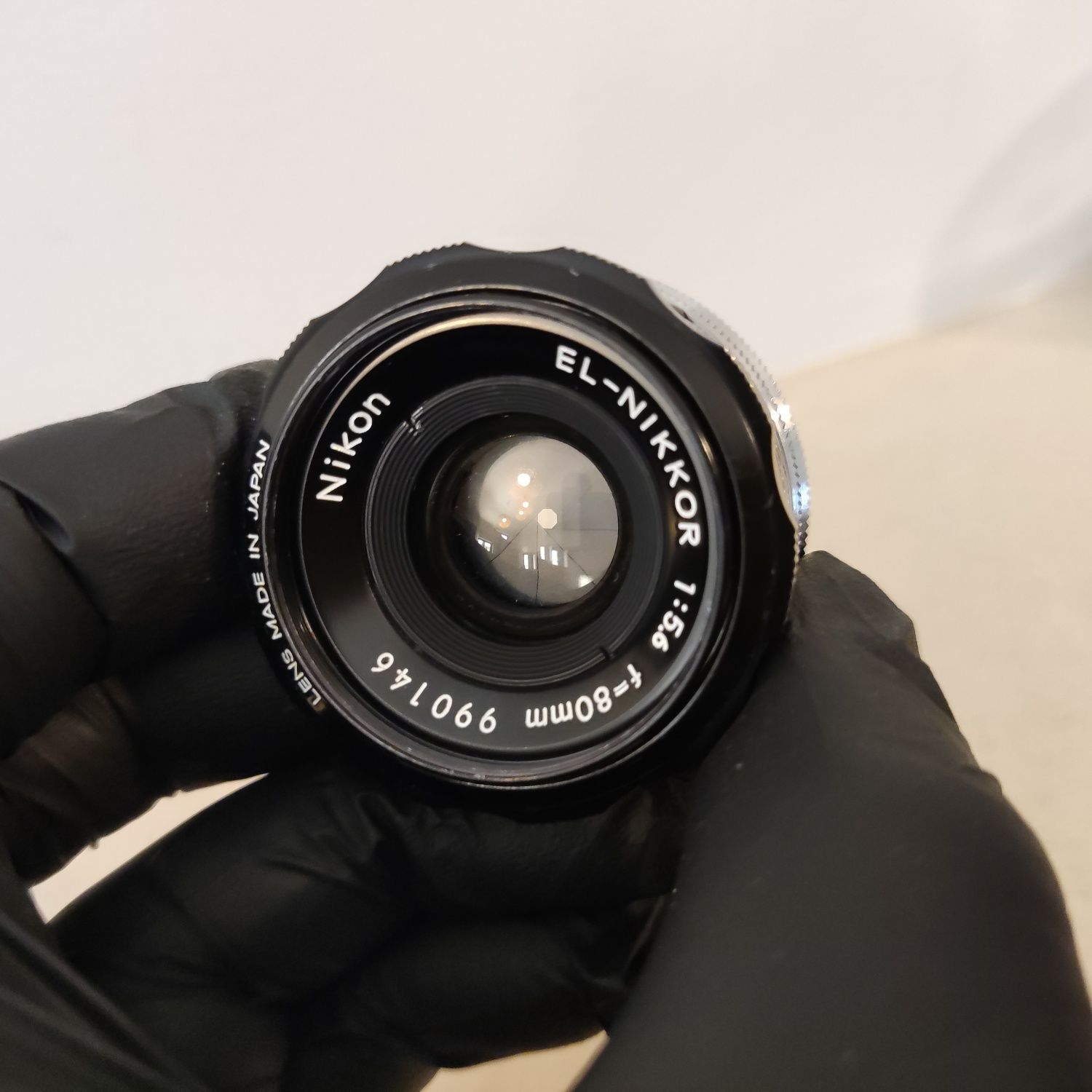 Lente Nikon EL-Nikkor 80mm 1:5.6 (Enlarging lens - ampliação)