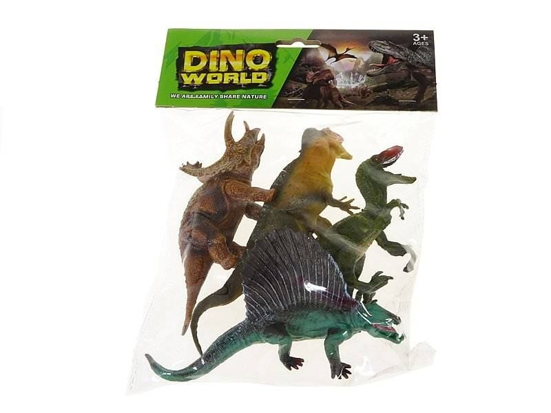Duży zestaw figurek figur dinozaury jurassic wzory