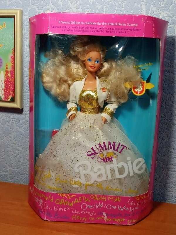 Кукла Барби Саммит Barbie Summit Mattel 1990 год в коробке