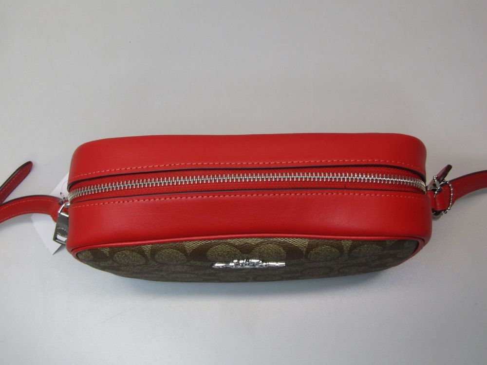 Сумка жіноча COACH Jamie Camera Bag In Signature Canvas CR135
