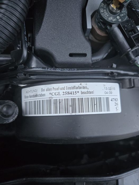 Motor CGL Audi A4 para peças, todo material