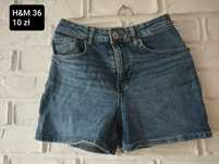 Krótkie spodenki szorty rozmiar H&M rozmiar S