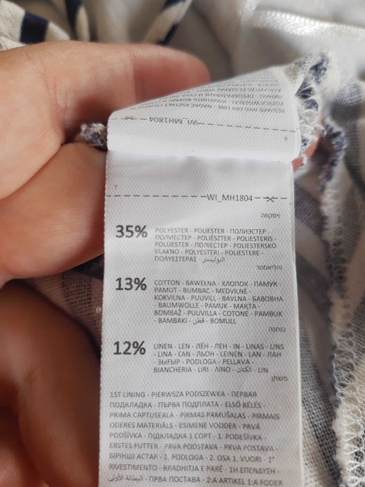 Sukienka MIDI Mohito rozmiar 36 paski