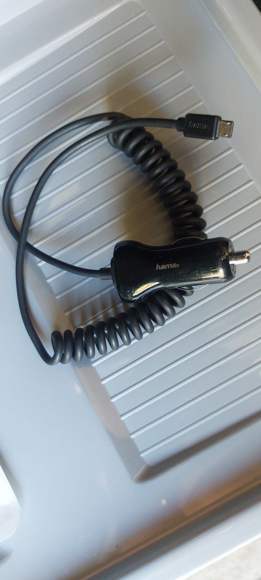 Ładowarka samochodowa Hama micro USB Kabel